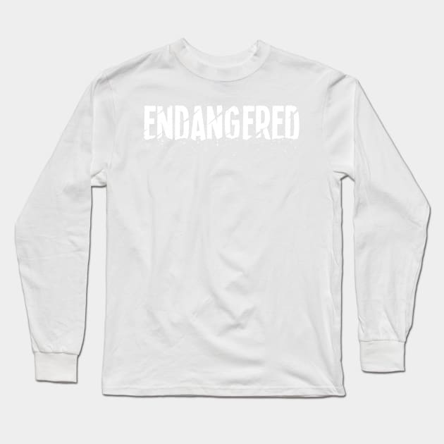 Endangered Long Sleeve T-Shirt by BethsdaleArt